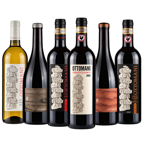 Ottomani Discovery Box - White & Red